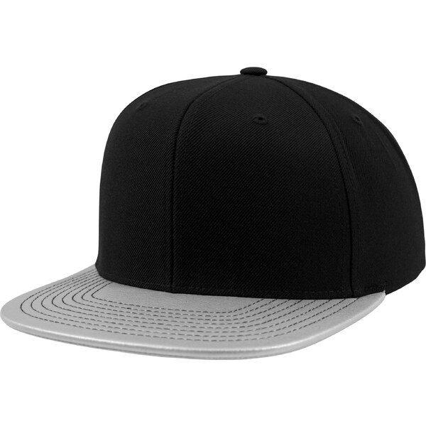 Flexfit Čiapka Metallic Visor čierna / strieborná 54221563