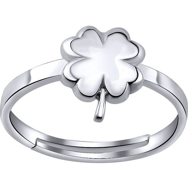 Ligot Strieborný prsteň na nohu štvorlístok ZTD25256 62426297