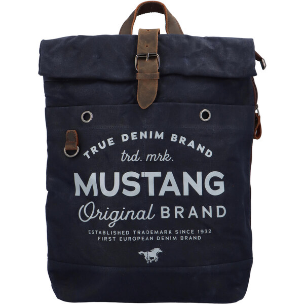 Moderný batoh tmavomodrý - Mustang Kendler tmavo modra 64001459