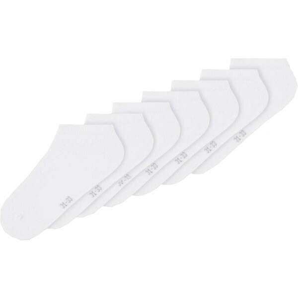 NAME IT Ponožky NKNAncle kamenná / biela 31133889