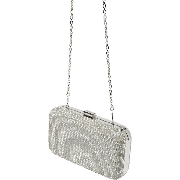 mascara Listová kabelka strieborná 33548432