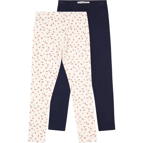 MINYMO Legíny námornícka modrá / zelená / červená / šedobiela 54232313