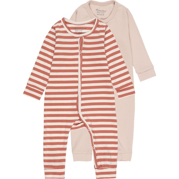 MINYMO Overal ružová / hrdzavo červená 66865637