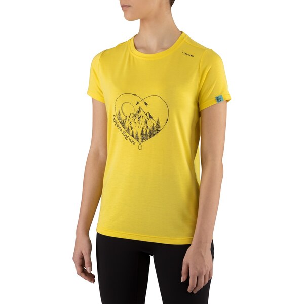 Dámske bambusové tričko VIKING LENTA žltá 33518287