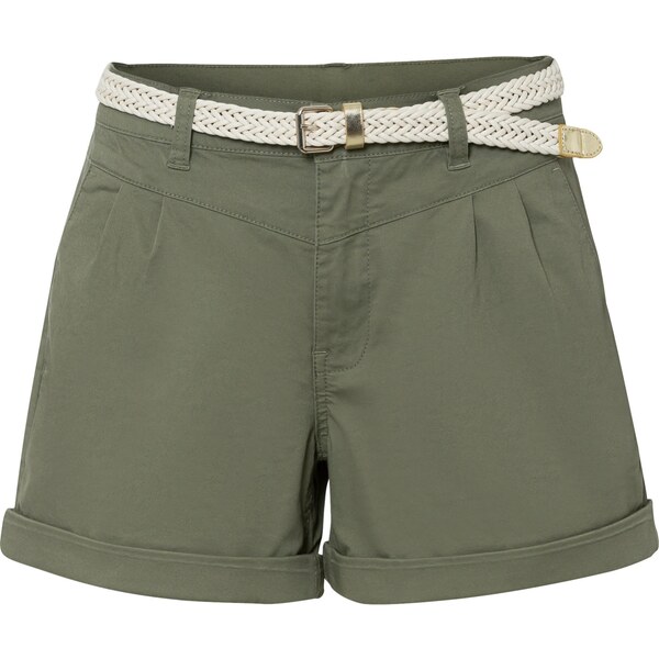 bonprix Šortky z bavlny, farba zelená 44792322