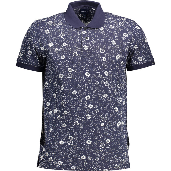 Pánske modré polo tričko GANT 64711488