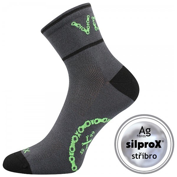 SLAVIX funkčné športové ponožky Voxx Tm. sivá 39-42 1 pár 55402581