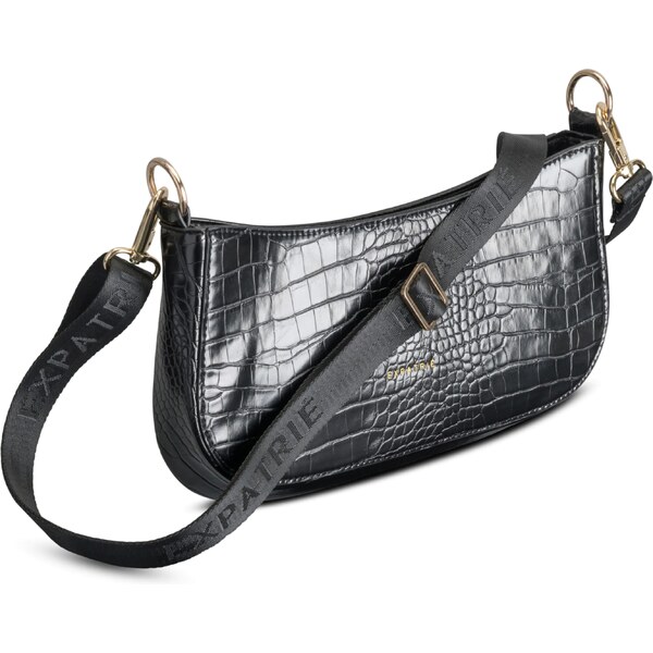 Expatrié Kabelka na rameno Féline čierna 54232416