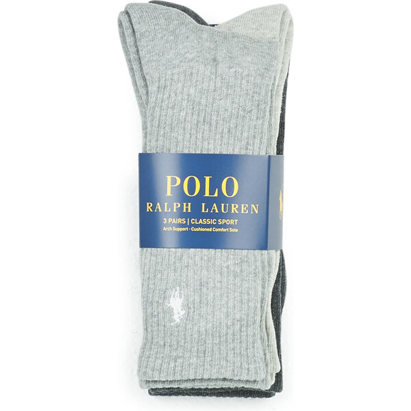 Polo Ralph Lauren Ponožky COULEUR PACK DE GRISE Polo Ralph Lauren 66187207