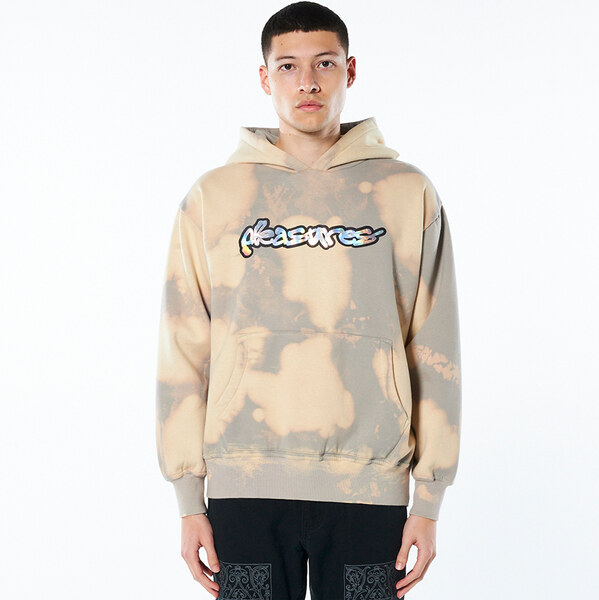 Pleasures Decay Black Dye - Pánske - Mikina Pleasures - Hnedé - 66356229