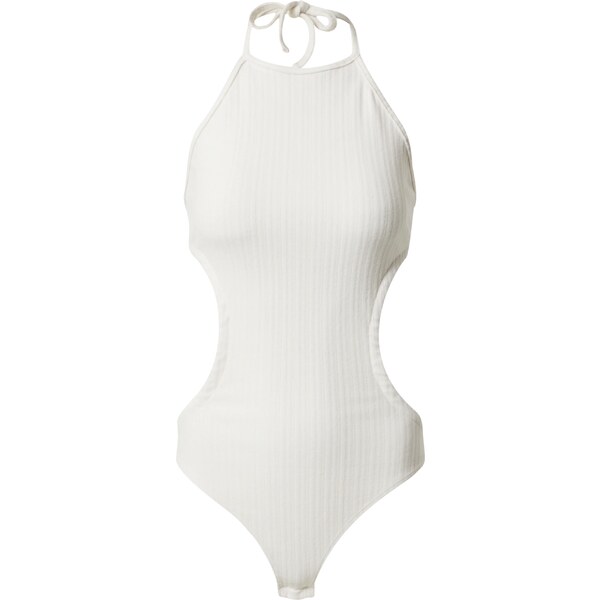 ABOUT YOU x Sofia Tsakiridou Košeľové body Gioia biela / šedobiela 54232184