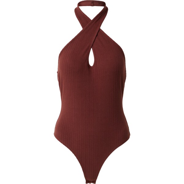 ABOUT YOU x Sofia Tsakiridou Košeľové body Hedi hnedá 54232192