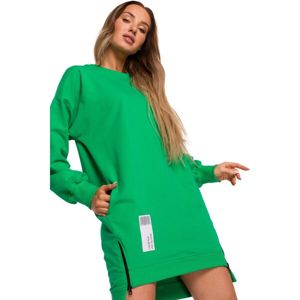 MOE Tunika s dlhým rukávom | zelená M676 33884490