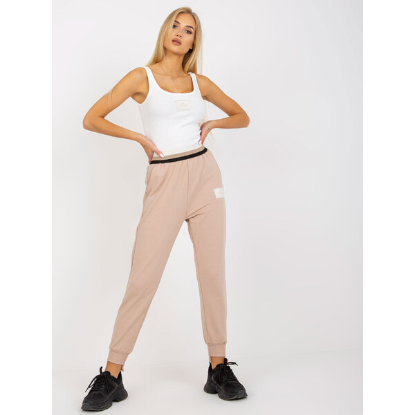 Och Bella Sweatpants-TW-DR-OB030.57-beige 64685503