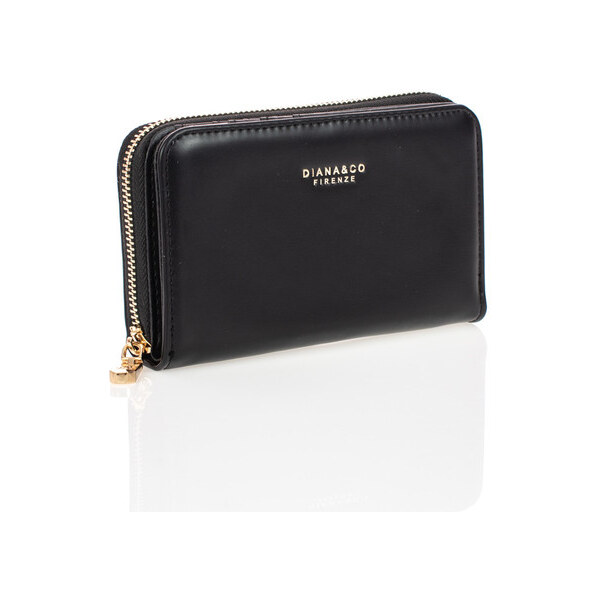 DIANA&CO Peňaženka - DianaCo stredná pastelová letná čierna 33801290