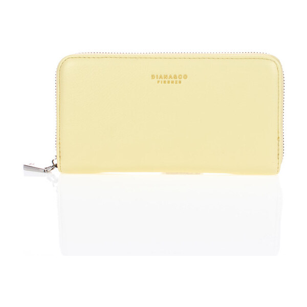 DIANA&CO Peňaženka - DianaCo so zipsom elegantná žltá 33801289