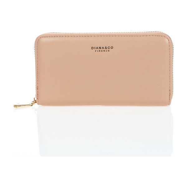 DIANA&CO Peňaženka - DianaCo pastelová so zipsom ružová 33801296