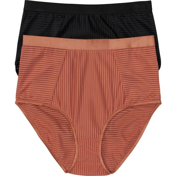 bonprix Vysoké nohavičky (2 ks), farba čierna 44738461