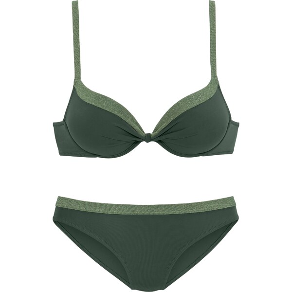 JETTE Bikiny zelená / olivová 54230278