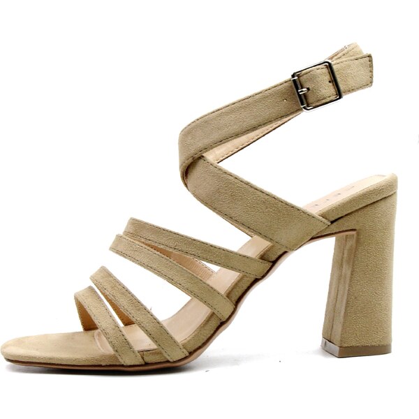 Celena Remienkové sandále Cecily svetlobéžová / olivová 65676446