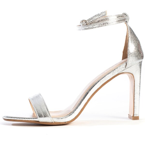 Celena Remienkové sandále Cory strieborná 65641900