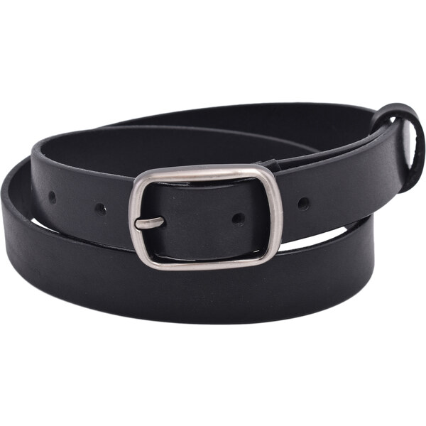 Mercucio Kožený dámsky opasok 720-25-15 čierny pracka Uršuľa 64507508