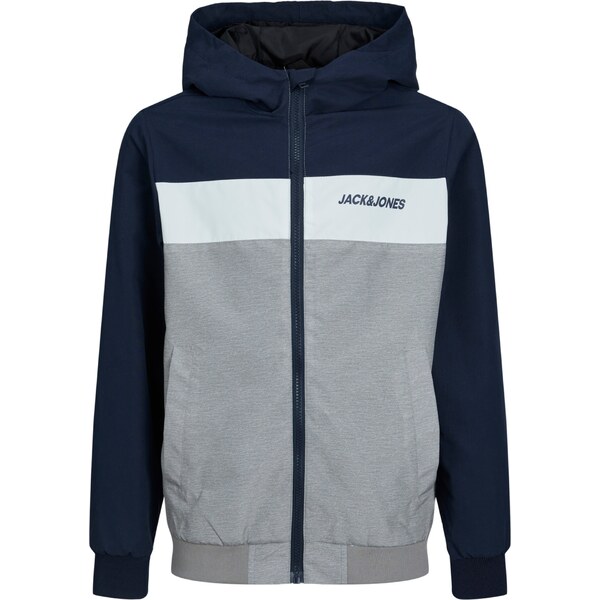 Jack & Jones Junior Prechodná bunda Rush námornícka modrá / čadičová / 29328552