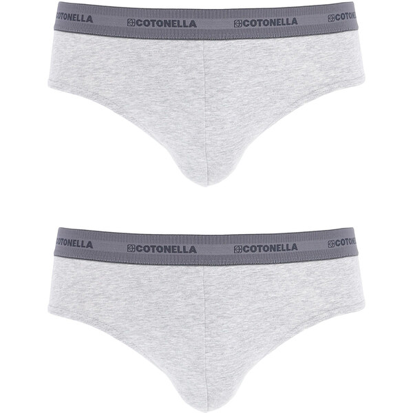 Cotonella Pánske bavlnené slipy 2 PACK výhodné balenie 36988586