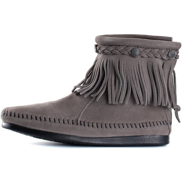 Minnetonka Členkové čižmy sivá 54231917