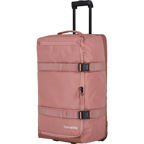 Travelite Kick Off Wheeled Duffle L Rosé 62192261