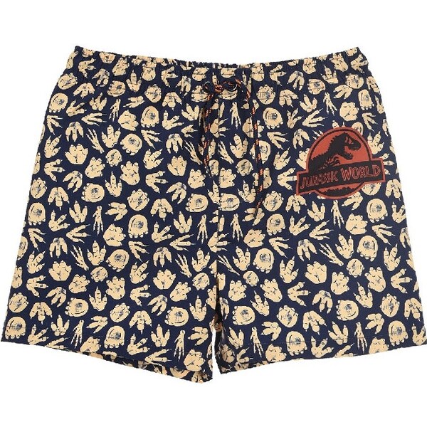 Tmavomodré vzorované chlapčenské plavky Jurassic World 33972045