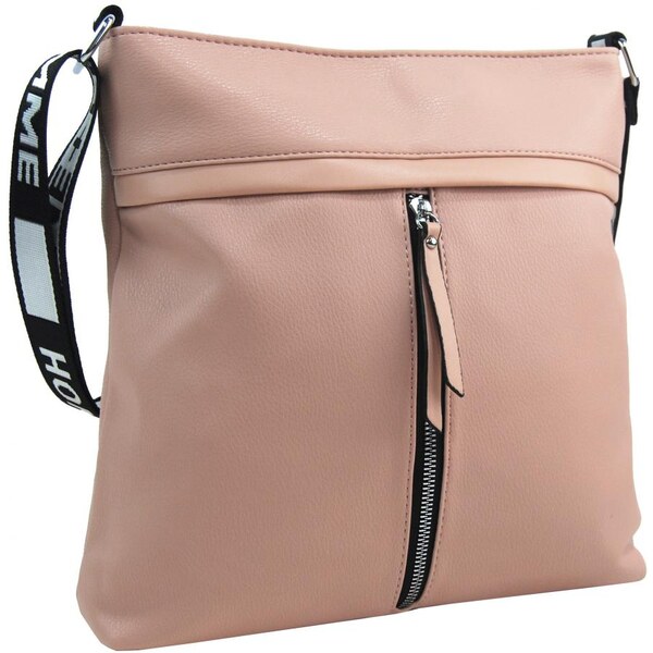 ROSY BAG Dámska crossbody kabelka NH8164 ružová 33891229