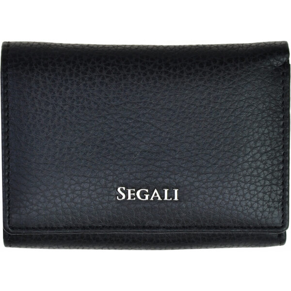 SEGALI Dámska kožená peňaženka 7106 B black 66591318