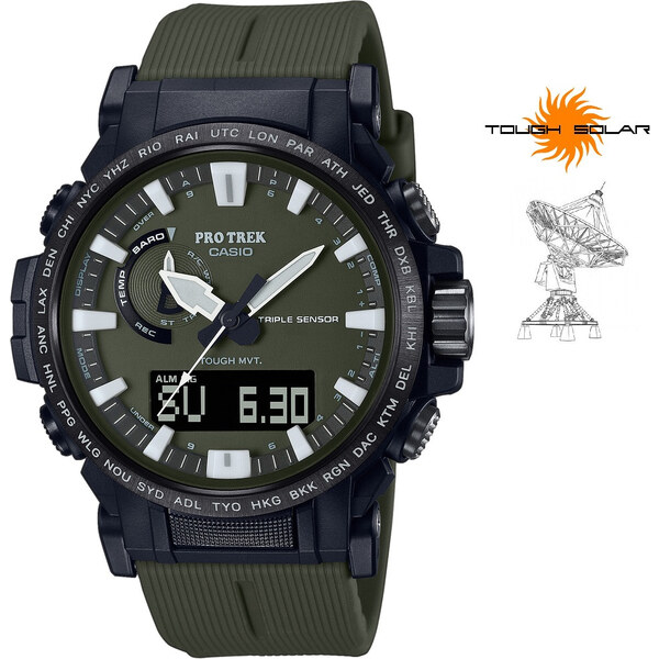 Casio PROTREK Solar PRW-61Y-3ER (665) 66580884
