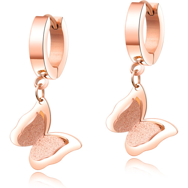 Oceľové náušnice Glare 178 51007183