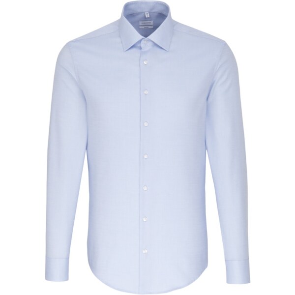 Pánska svetlo modrá nežehlivá košeľa Shaped fit s dlhým rukávom 34898915