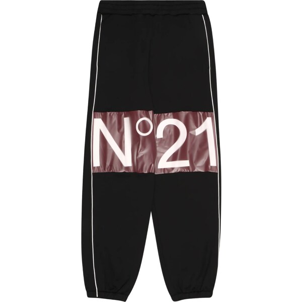 N°21 Nohavice hnedá / čierna / biela 39259178