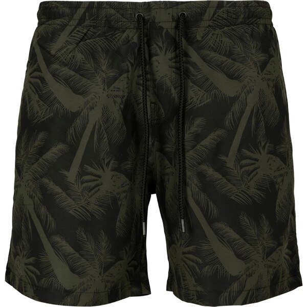 Urban Classics Plavecké šortky kaki / jedľová 56908757