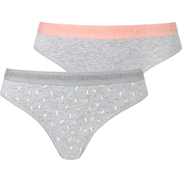 BUFFALO Nohavičky LM String sivá / zmiešané farby 54231071