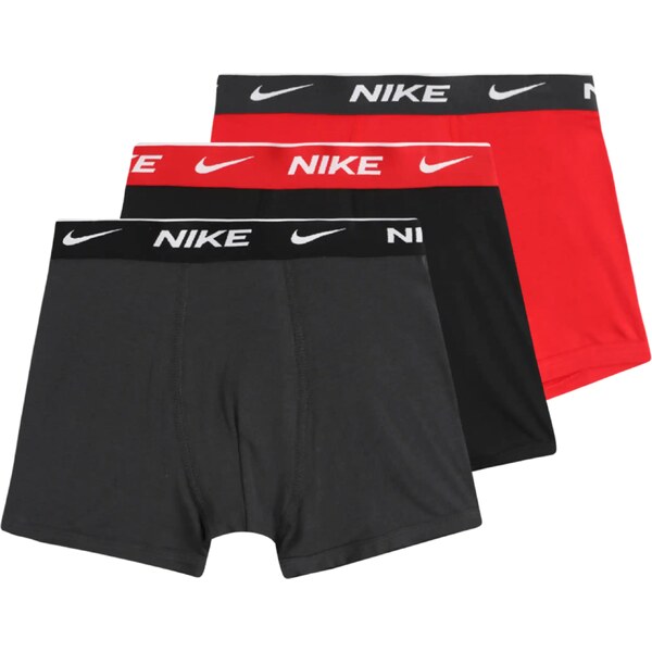 Nike Sportswear Nohavičky antracitová / červená / čierna / biela 39253191