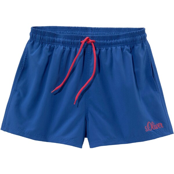 s.Oliver Plavecké šortky kráľovská modrá / grenadínová 54222263