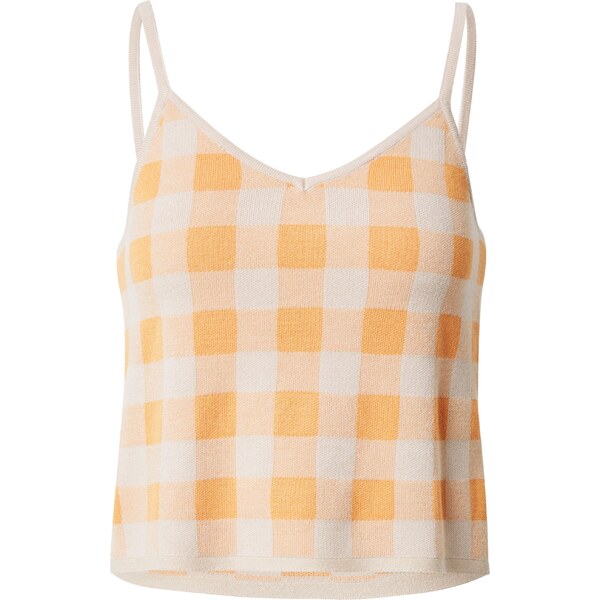 Aware Vyšívaný top UDELE oranžová / biela 54232946