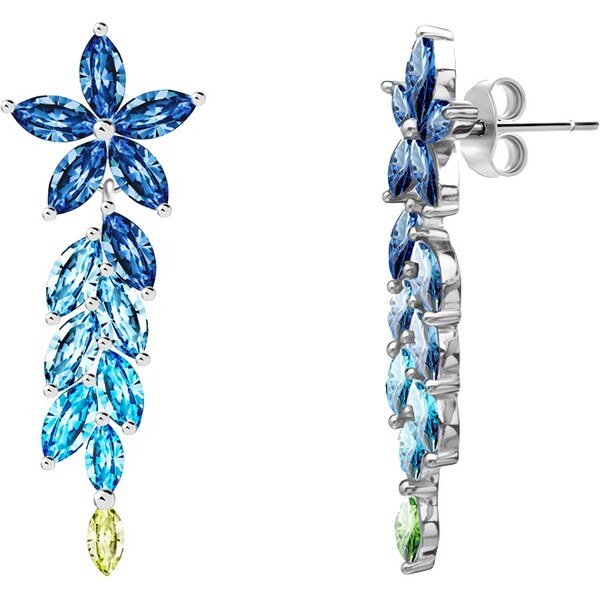 Preciosa Jedinečné strieborné náušnice Life s kubickou zirkóniou 66589983