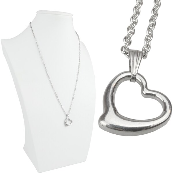 CITY STORM Oceľlová retiazka s príveskom srdiečko Marilyn II. - 1,7 cm 66888963