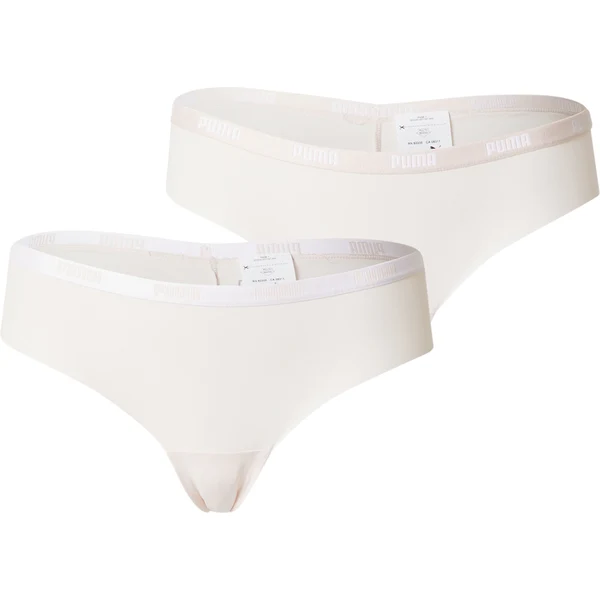 PUMA Nohavičky púdrová / biela 65641332