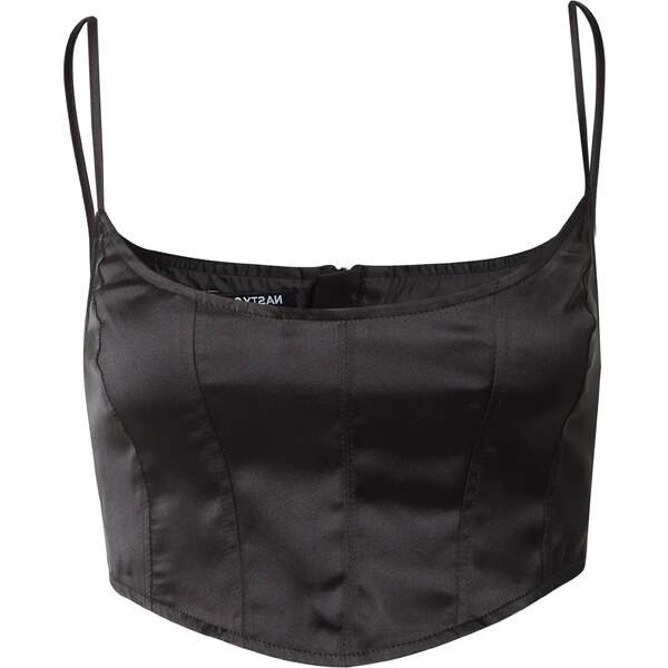 Nasty Gal Top čierna 35277865