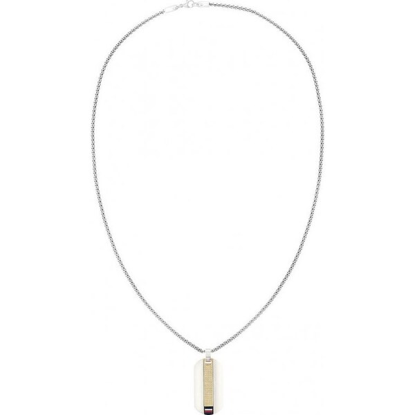 Tommy Hilfiger Štýlový bicolor náhrdelník Psie známka 2790318 66590735