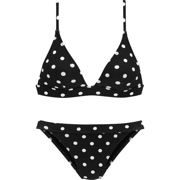 LASCANA Bikiny čierna / biela 54232883