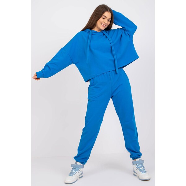 MladaModa Tepláková súprava s vysokým sedom model 82682 kráľovská 34086551