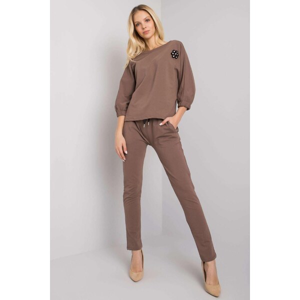 MladaModa Súprava nohavíc a topu s netopierími rukávmi Jane farba 34086634